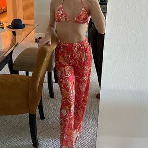 Three piece bikini set only worn once